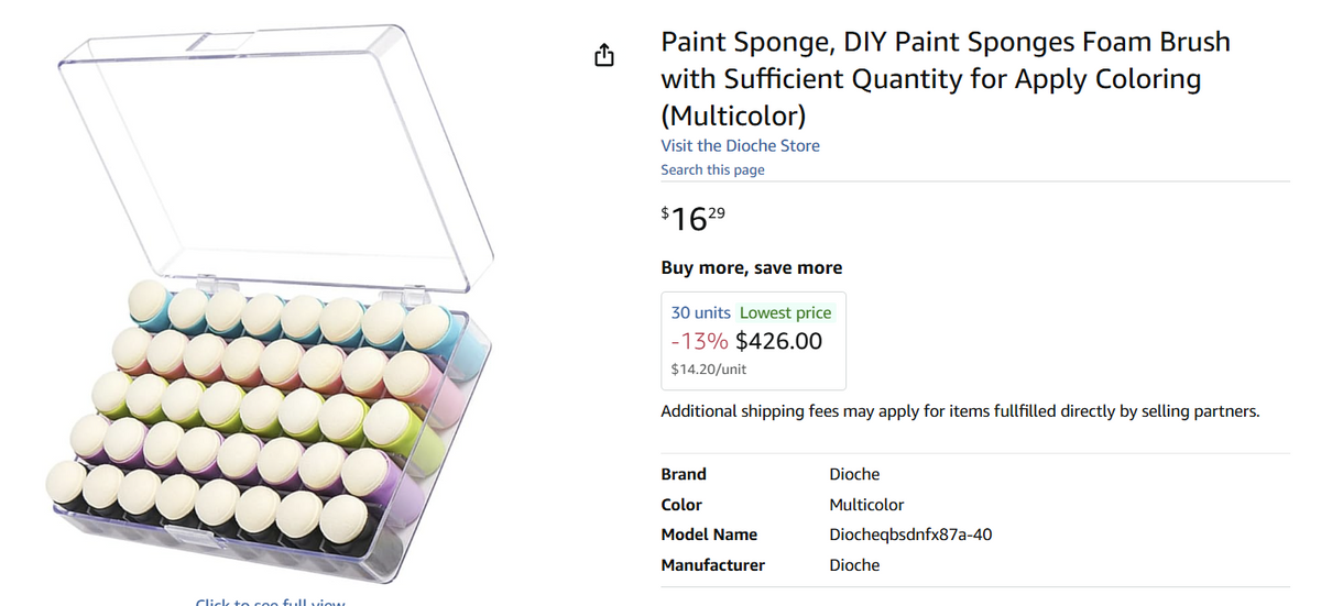 Finger Sponge Daubers