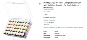 Finger Sponge Daubers