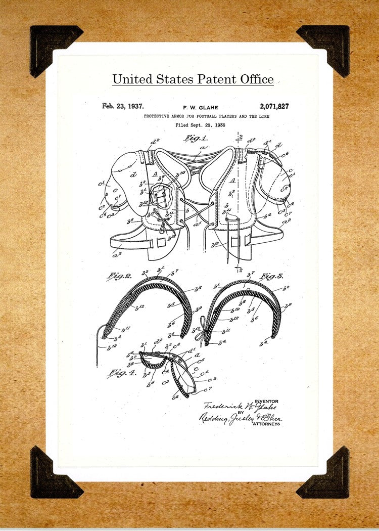 Football Patent cards