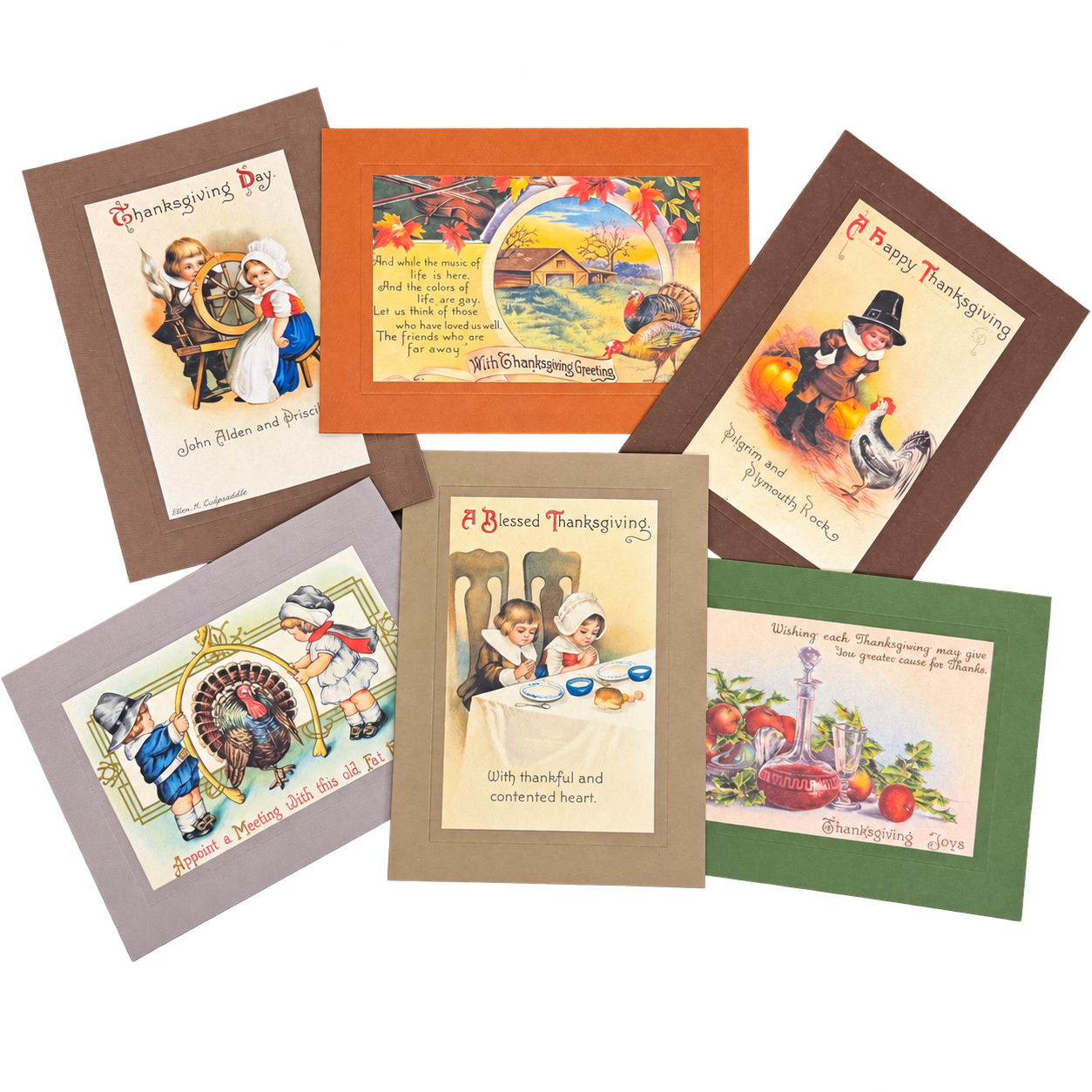 Thanksgiving "Greetings from the Past" Sampler
