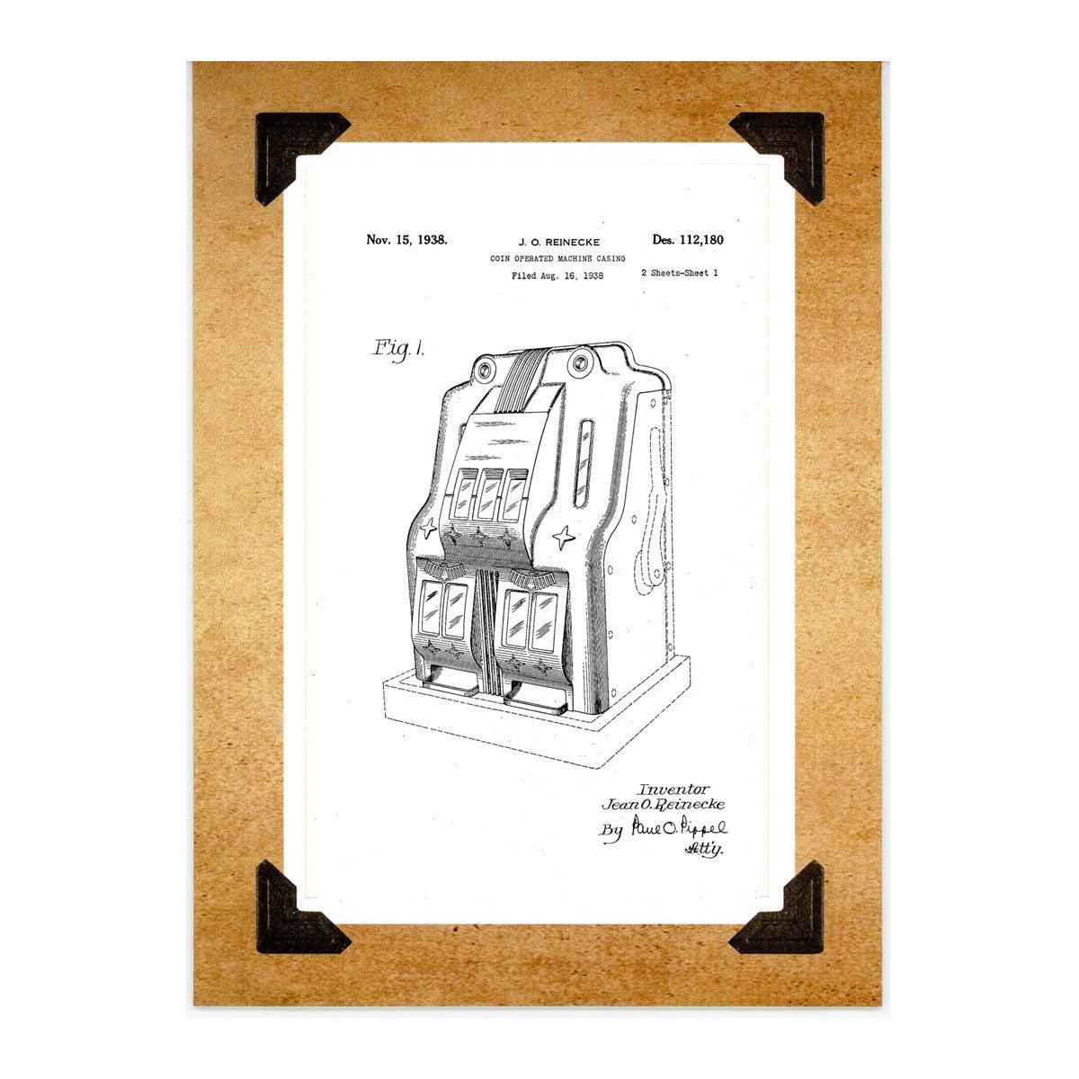 Slot Box Drawing Slot Machine Drawings