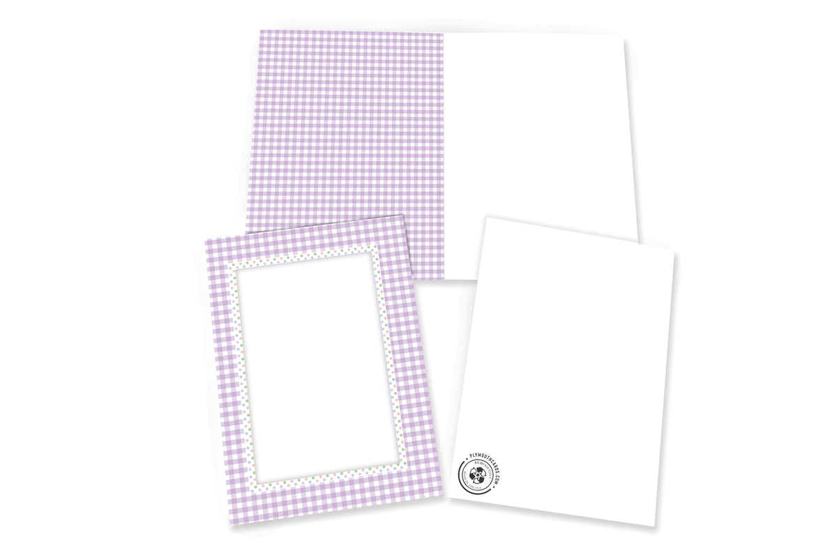 Lilac Gingham #EDPC-LIG
