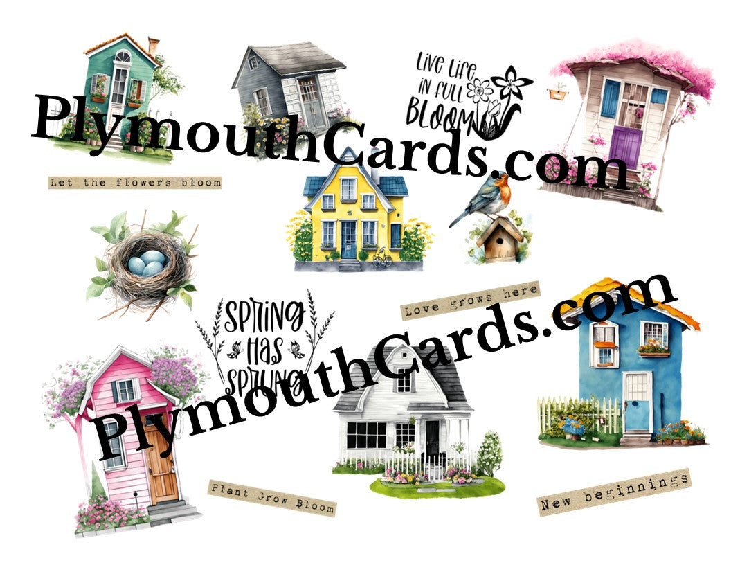 Spring Home - Digital file