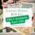 Green Diner Mini Journal card kit - April 14th ONLY