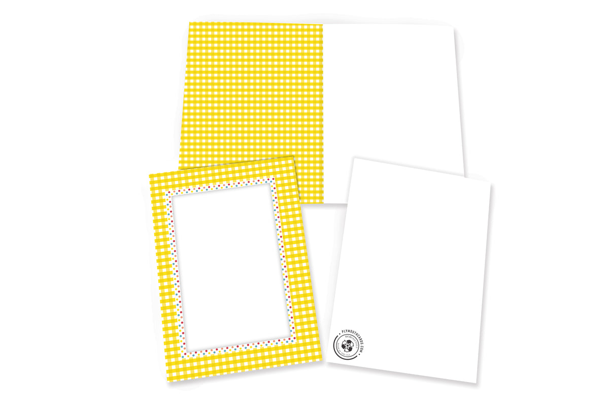 Lemon Gingham #EDPC-LEG