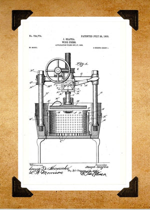 Wine Patent cards