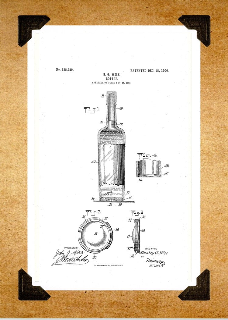Wine Patent cards