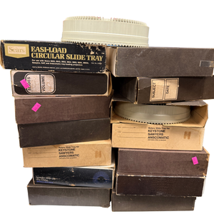 Vintage Slide Carousel Trays – Creative Craft Organizer