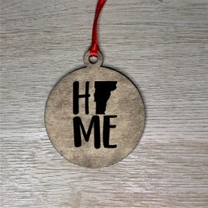 Home State Wooden Ornaments