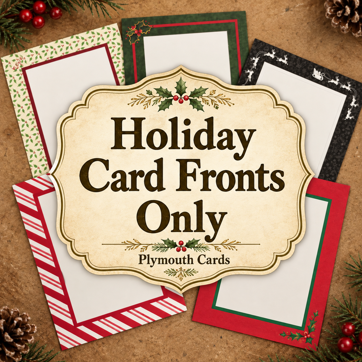 Holiday cards - FRONT ONLY