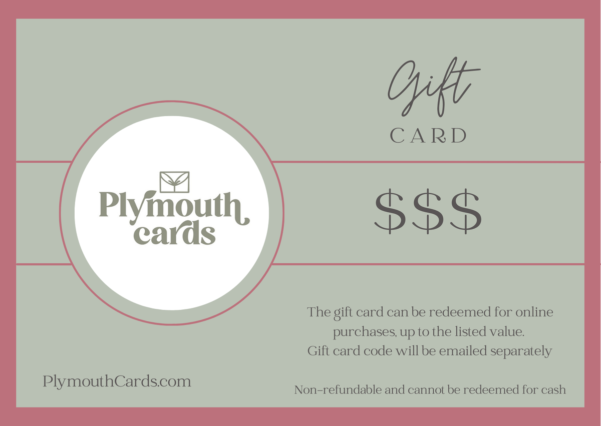 Plymouth Cards gift card