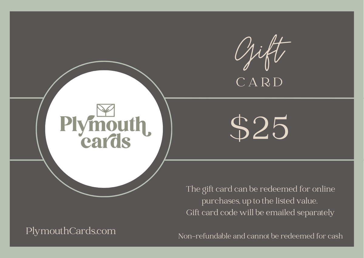 Plymouth Cards gift card