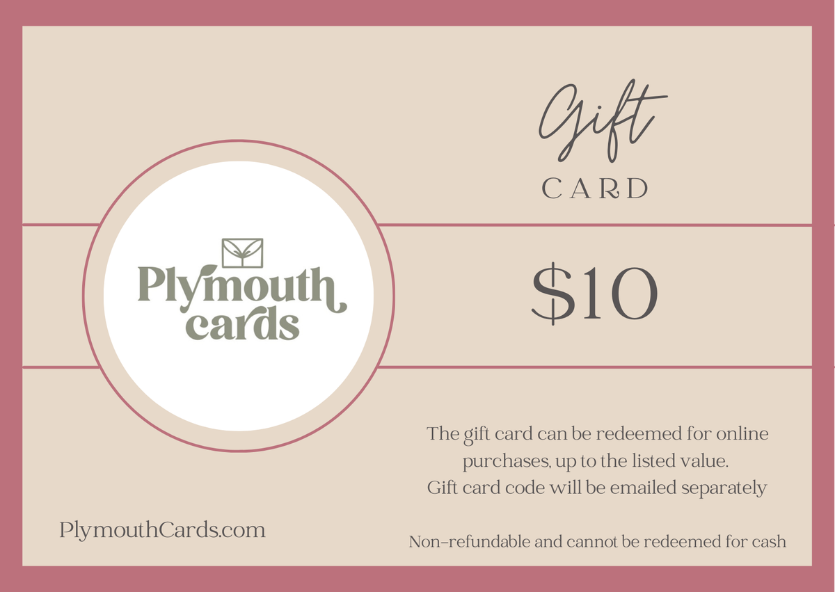 Plymouth Cards gift card