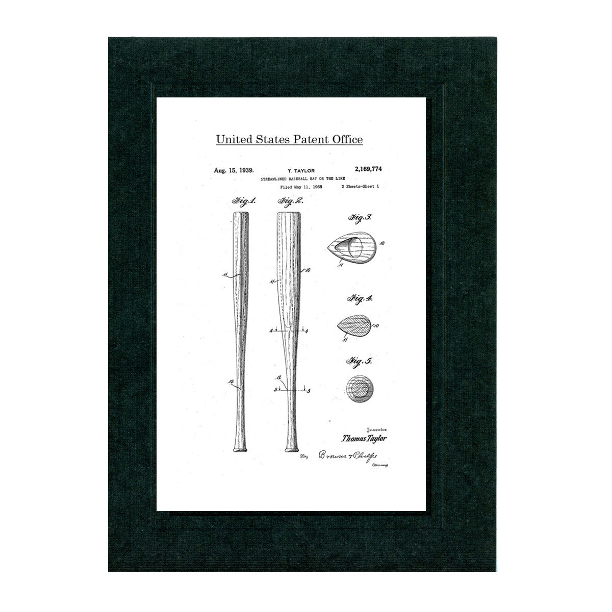 Baseball Patents patent card set