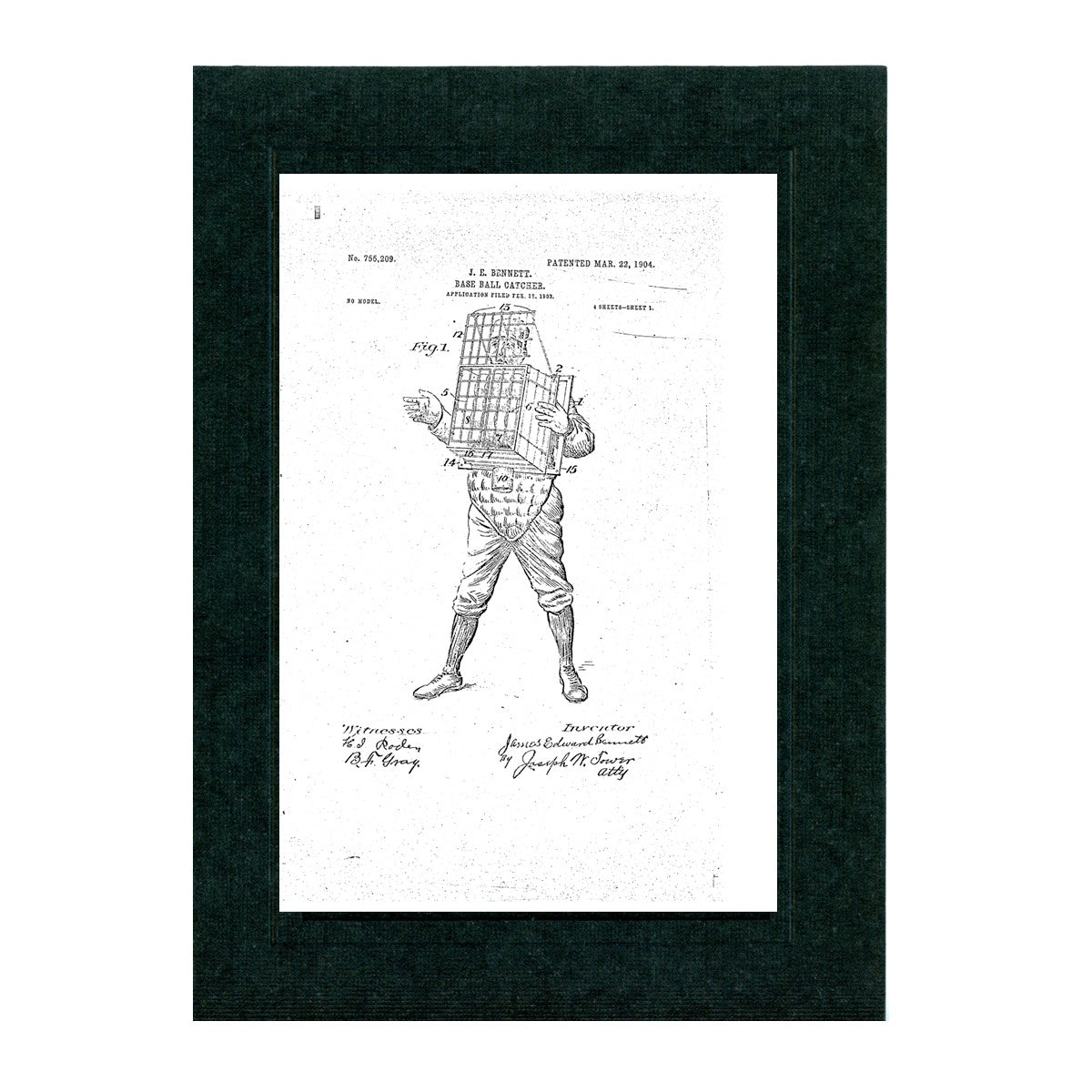 Baseball Patents patent card set