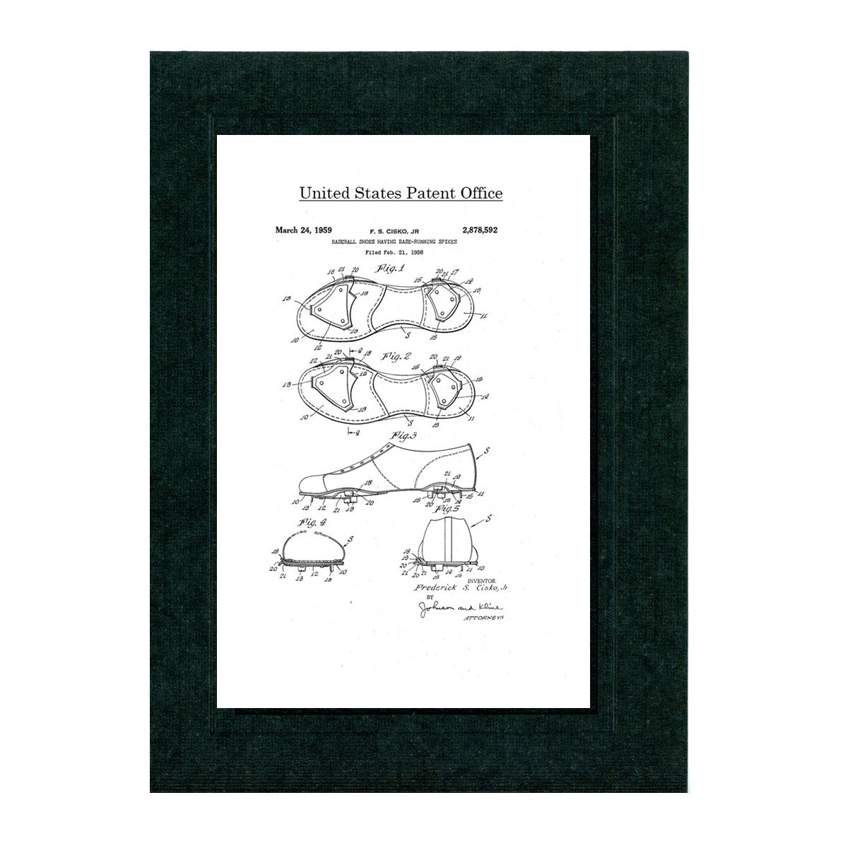 Baseball Patents patent card set