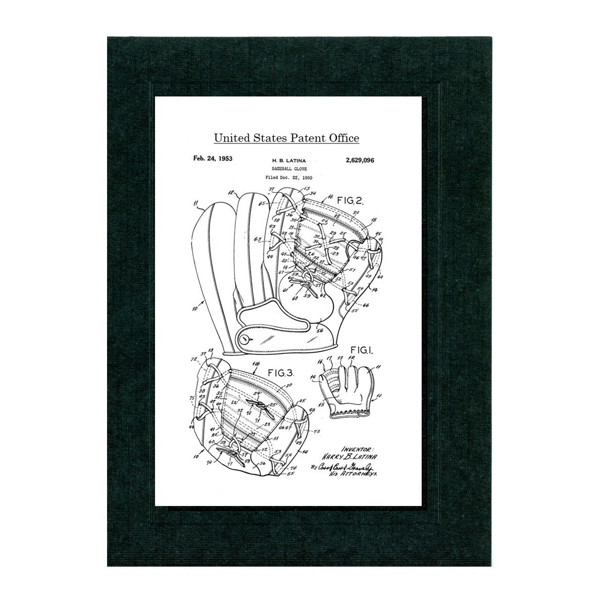 Baseball Patents patent card set
