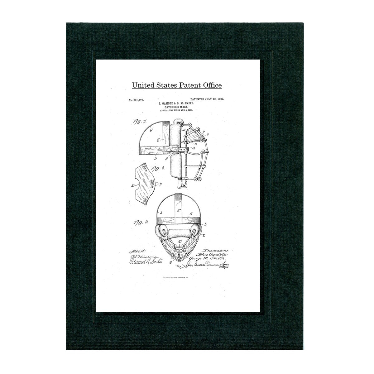 Baseball Patents patent card set
