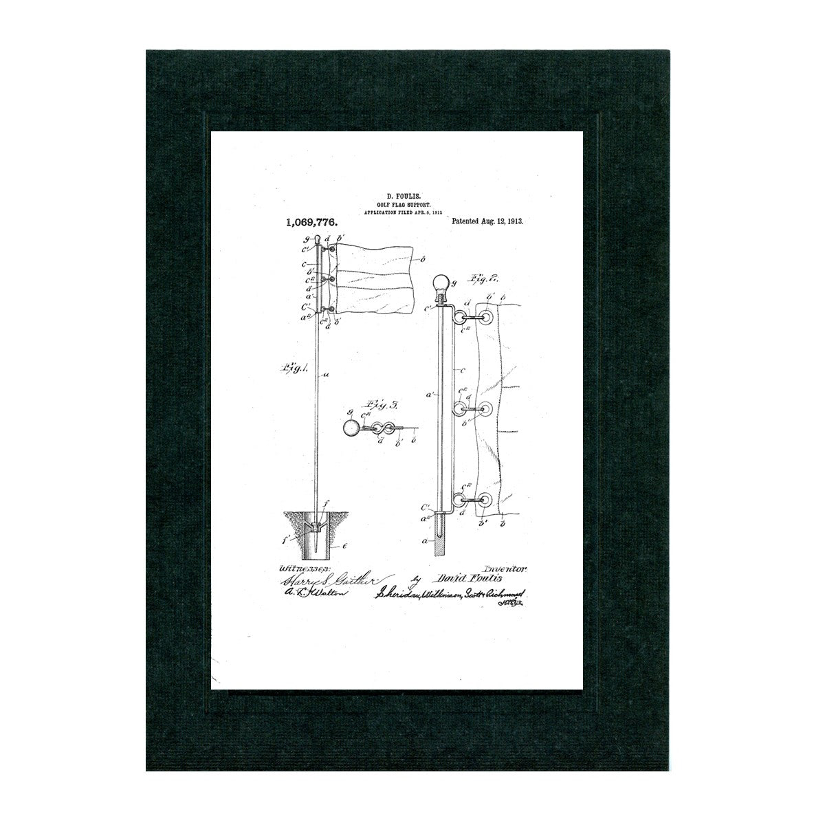 Golf Patents patent card set
