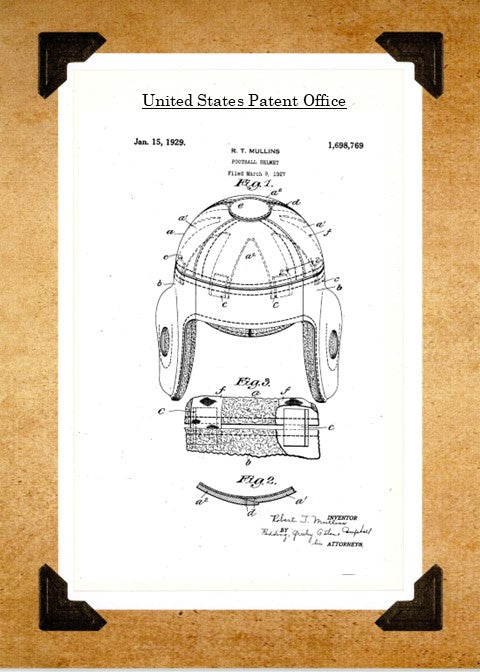 Football Patent cards