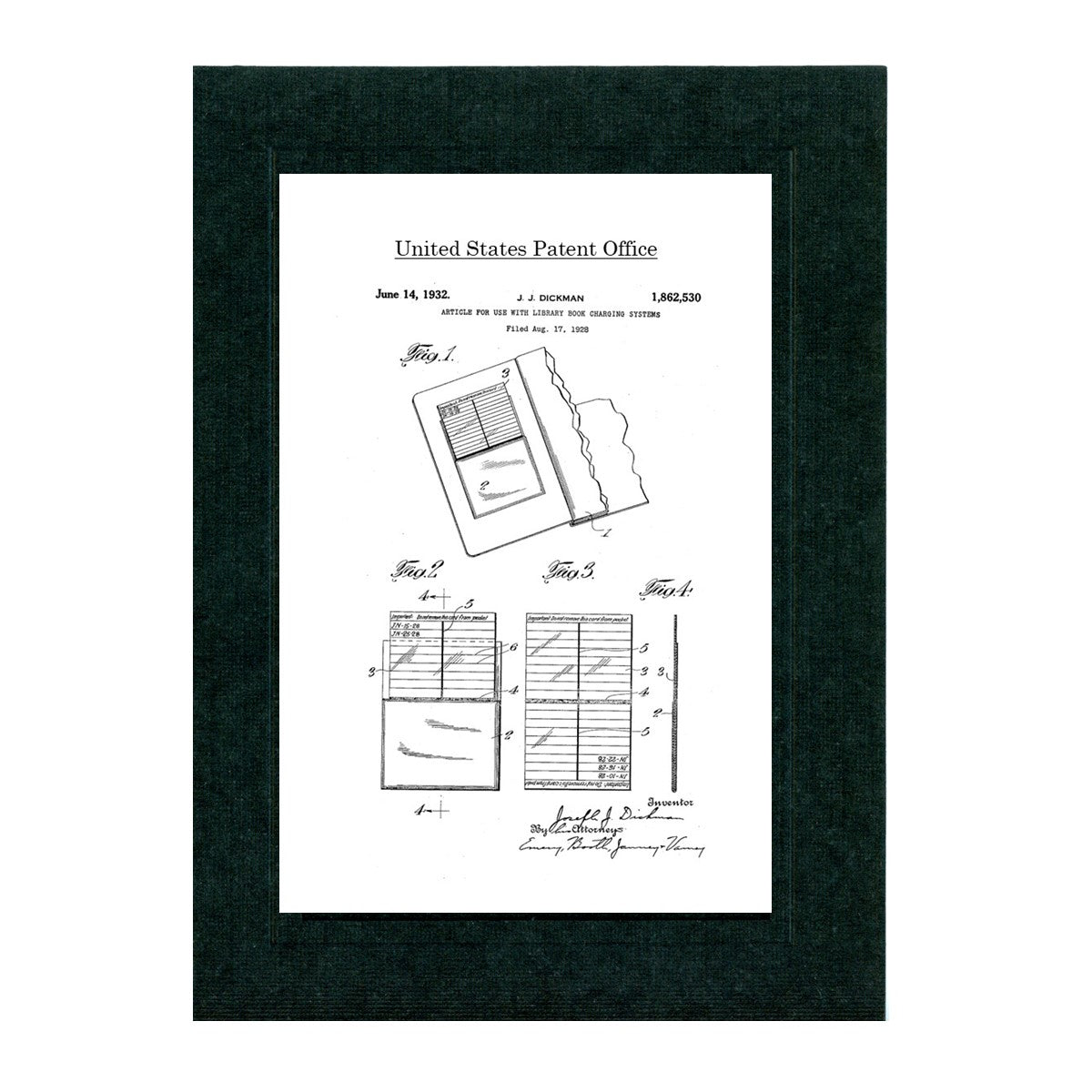 Library Patent cards