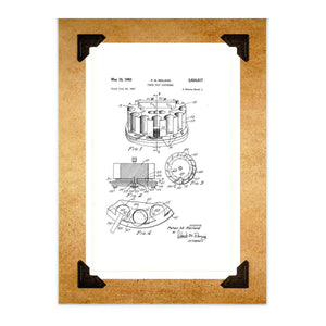 Poker Chips patent card-Greeting Card-Plymouth Cards