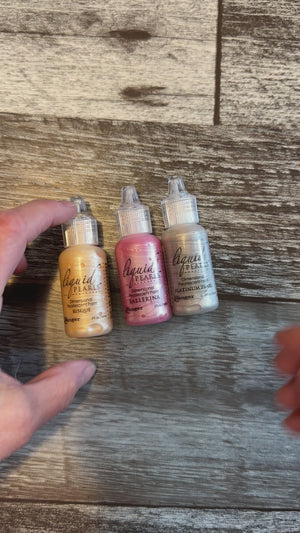 Liquid Pearls Dimensional Pearlescent Paint – 3 Pack - USED