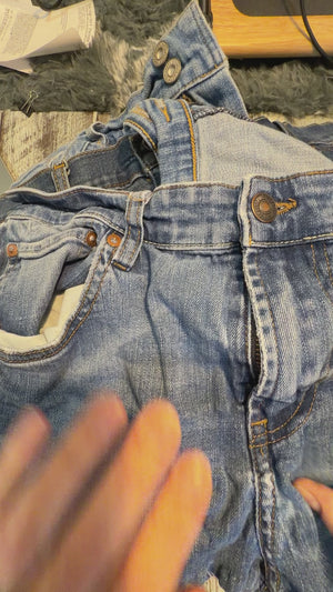 Denim Front Panel Piece – 13" to 18"