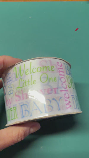 Baby Shower ribbon - by the spool