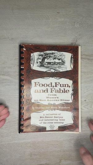 Food, Fun and Fable from Meme's on Bon Secour River - Signed by Meme
