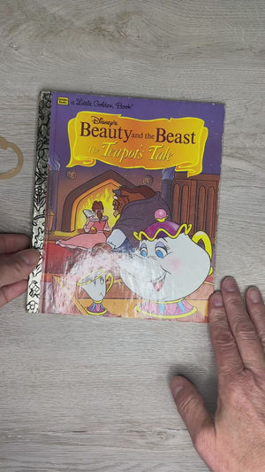 Disney's The Beauty and the Beast Teapot's Tale - Little Golden Book