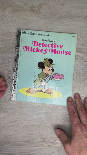 Detective Mickey Mouse - Little Golden Book