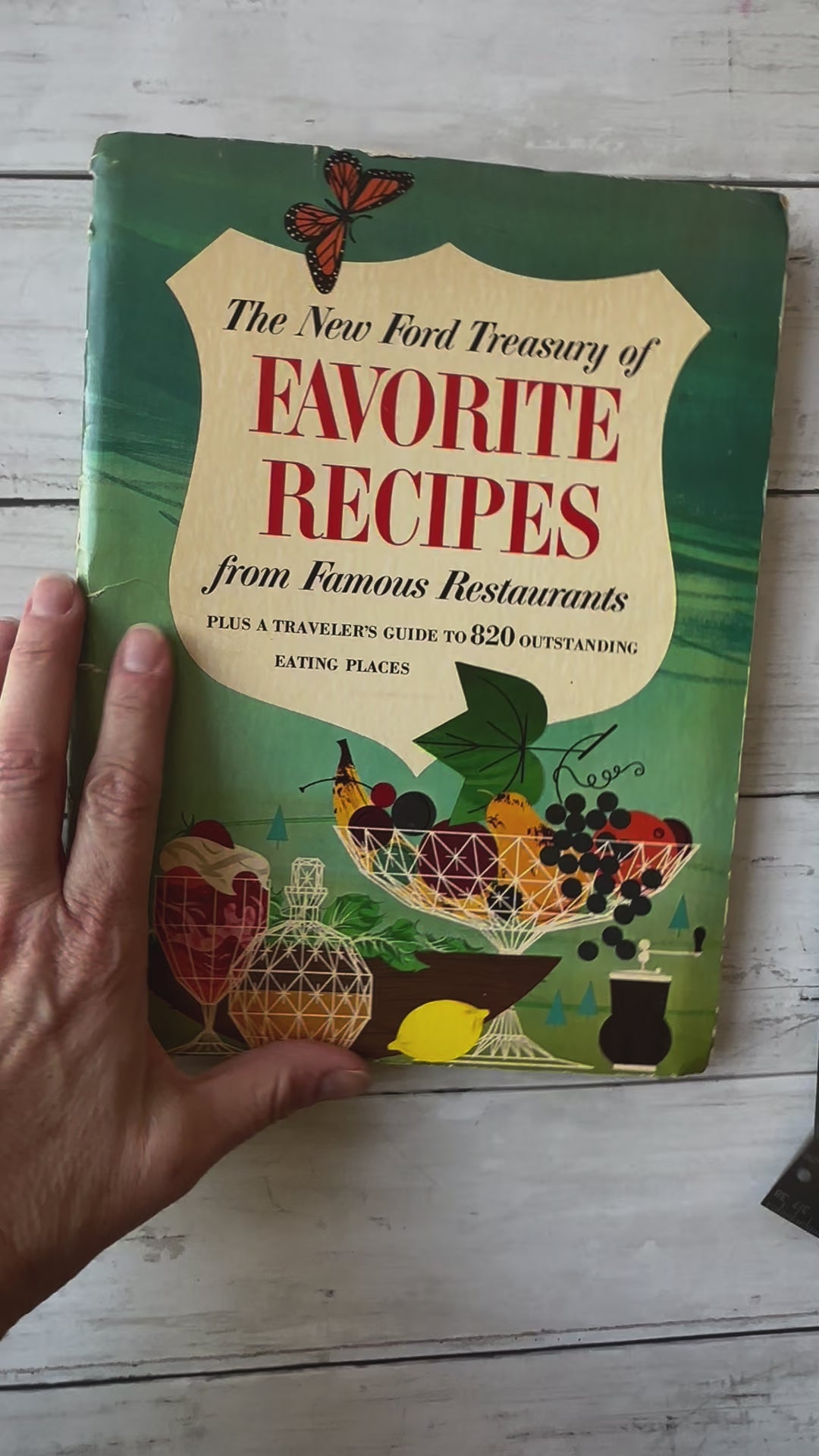 Ford Treasury of Favorite Recipes from Famous Restaurants Recipes 1963