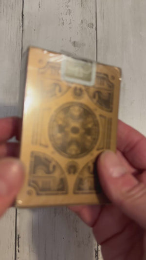 Steampunk Gold - Playing Cards