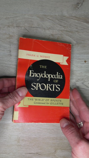 The Encyclopedia of Sports by Frank G Menke - 1955