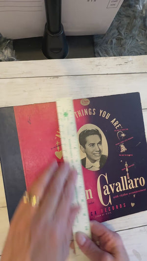 Carmen Cavallaro - record album storage book