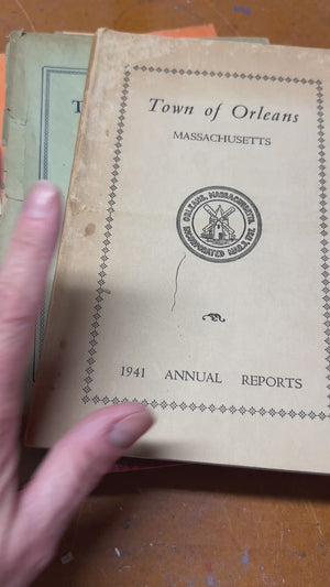 Town of Orleans MA annual reports