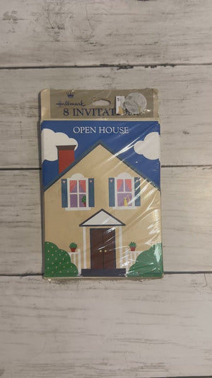 Open House party invitations