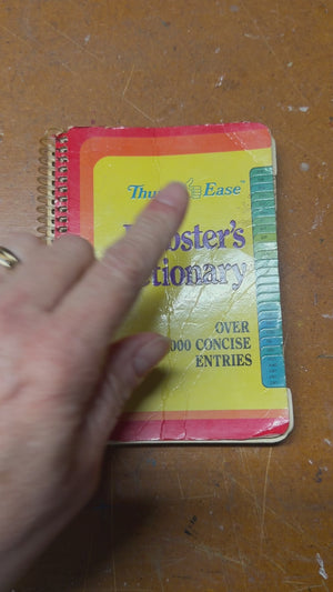Thumb Ease Webster Dictionary