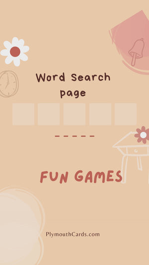 Fun Games Mini Journal card kit - September 14th ONLY