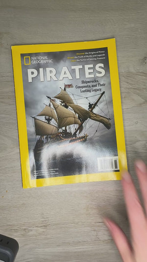 National Geographic large magazines