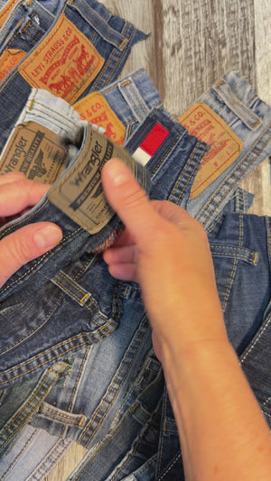 Denim Back Waistband Pair – Branded + Basic