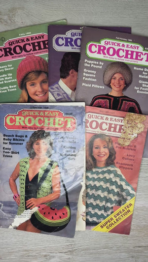 Quick & Easy Crochet - Set of 5