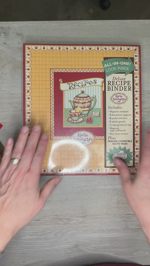 Deluxe Recipe Binder New By Karla Dornacher