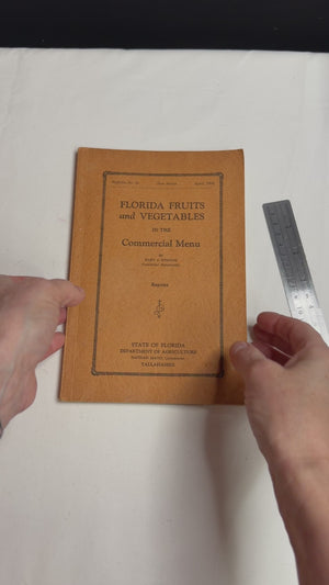 Florida Fruits & Vegetables in the Commercial Menu