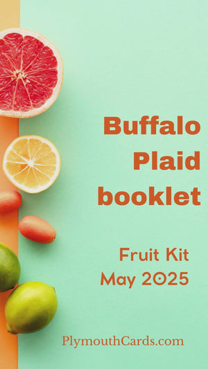 Fruit Mini Journal card kit -       May 14th ONLY