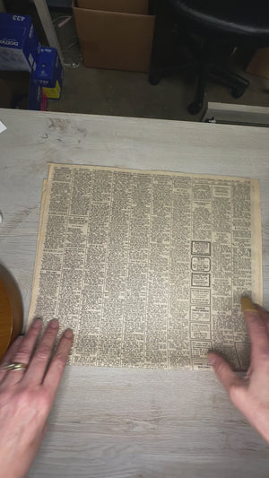 Newspaper sections - 6 pages