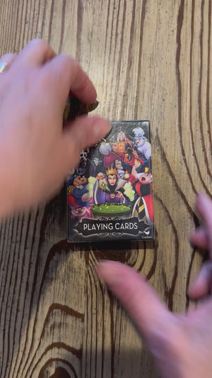 Disney Villians playing cards