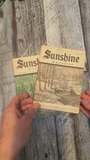 Sunshine magazines
