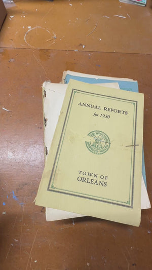 Town of Orleans MA annual reports